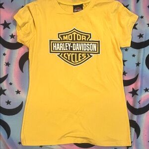 Harley-Davidson Bright Yellow Tee